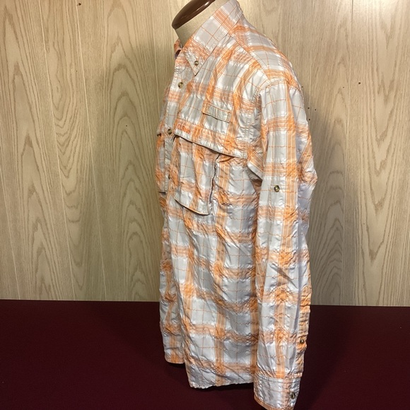 Men’s Long Sleeve L.L. Bean Lightweight Fishing shirt size Large - Picture 10 of 10